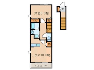 グリーズ前並の物件間取画像